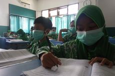 Antisipasi Penyebaran Virus Corona, Siswa SDI Al Azhar 22 Salatiga Wajib Pakai Masker