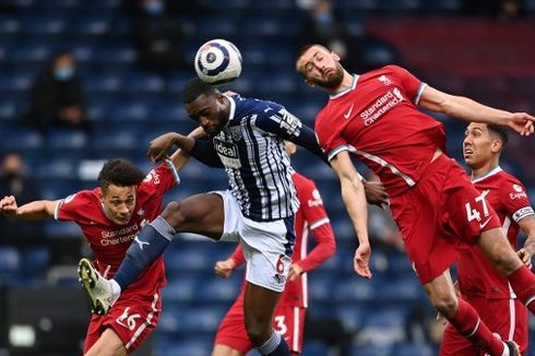 Babak I West Brom Vs Liverpool, Mo Salah Cetak Gol ke-125 bersama The Reds