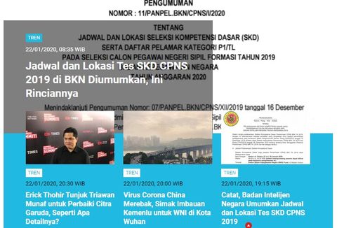 [POPULER TREN] Jadwal SKD CPNS 2019 | Viral Surat Edaran Iuran bagi Nonpribumi di Surabaya