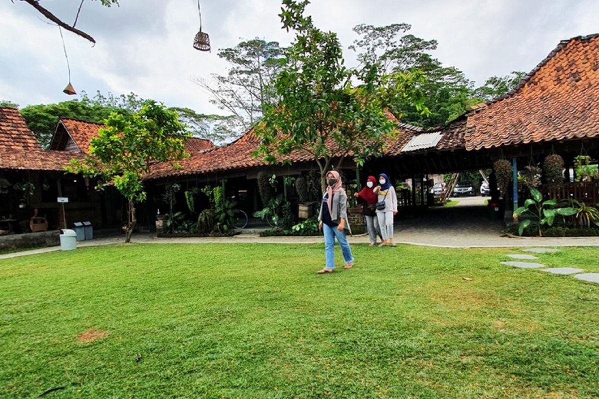 Suasana Kampung Mataraman, di Desa Panggungharjo, Kecamatan Sewon, Kabupaten Bantul, Daerah Istimewa Yogyakarta (DIY). 