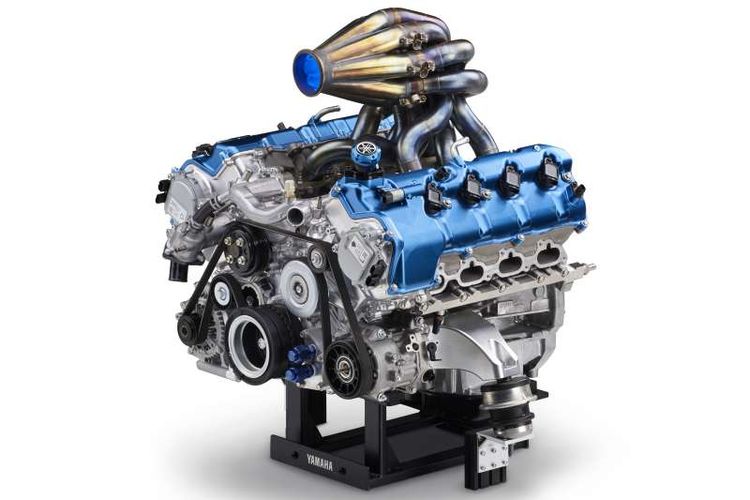Ilustrasi mesin hidrogen buatan Toyota dan Yamaha