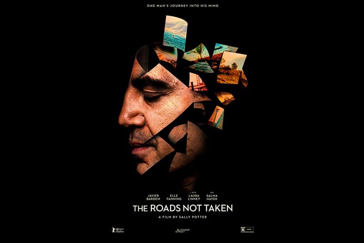 Javier Bardem dalam film drama The Roads Not Taken (2020).