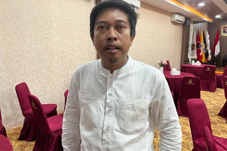 Kepala Divisi Teknis Penyelenggaraan Pemilu KPU DKI Jakarta Dody Wijaya saat ditemui di Kantor KPU DKI Jakarta Pusat, Jumat (25/11/2023).