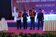 Pilkada Kabupaten Magelang, Sudaryanto-Trijaya Dapat Nomor Urut 1, Grengseng-Sahid 2