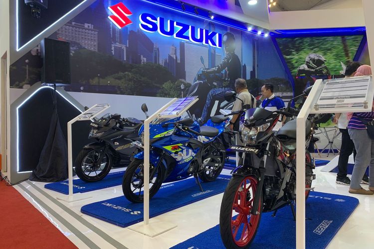 Tampilan Booth Suzuki di IMOS 2024