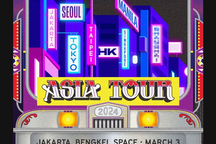 Penyanyi R&B asal Filipina, Jeff Bernat, siap menggelar konser Asia Tour di Bengkel Space, SCBD, Jakarta, pada 3 Maret 2024.