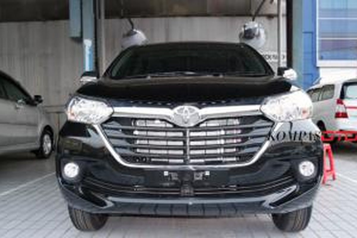 Gril Toyota Grand New Avanza lebih besar untuk pasokan udara ke radiator.