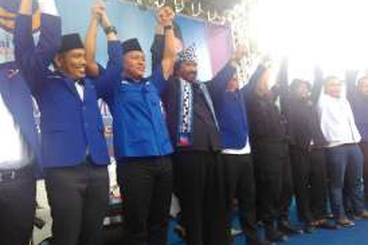 Surya Paloh usai melantik jajaran kepengurusan DPW Nasdem Provinsi Lampung