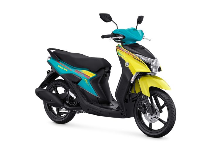 Yamaha Gear 125 Cyan Yellow