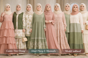 Model Baju Lebaran 2026 Wanita Terbaru: Dari “Gamis Bini Orang” hingga Minimalis Elegan