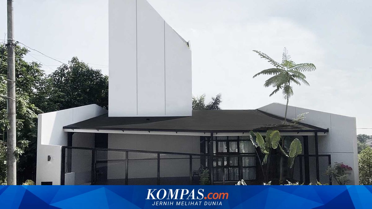 Permainan Geometri Bikin Arsitektur Rumah Minimalis Ini Makin Menarik