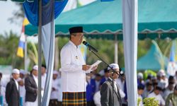 Gubernur Riau Rayakan Hari Santri Nasional Tingkat Provinsi di Rokan Hilir
