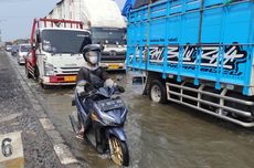 Banjir Rob Pantura Demak Terjadi Lagi, Warga: Rob Dipelihara, Saya Patah As Roda 3 Kali