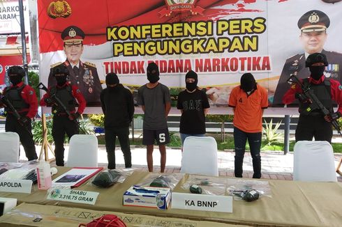 Tangkap Bandar Narkoba di Mataram, Polisi Sita 3 Kilogram Sabu