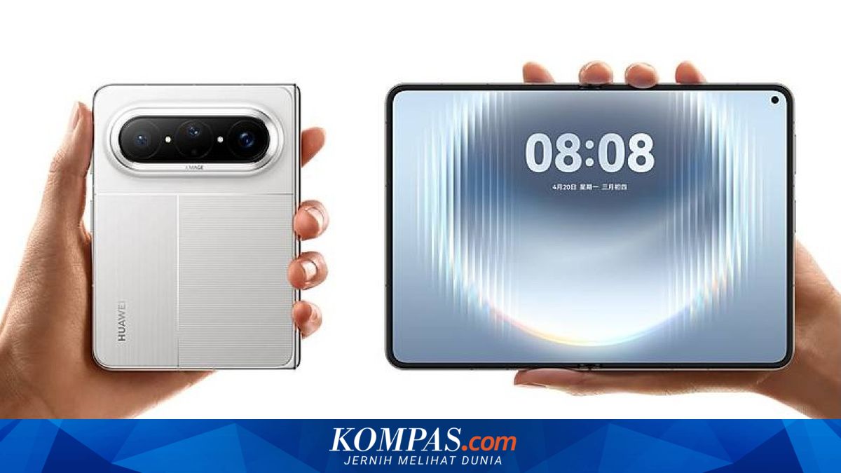 Huawei Rilis Pura X Max, HP Lipat dengan Layar Lebar dan Stylus