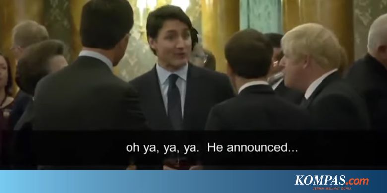 Para Pemimpin Dunia Terekam Kamera Bergosip soal Trump di Pertemuan NATO