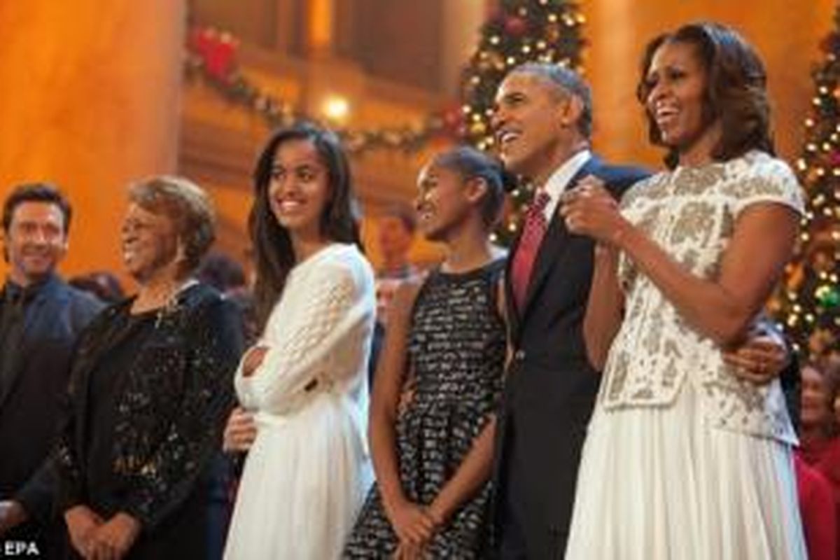 Keluarga Presiden Obama.