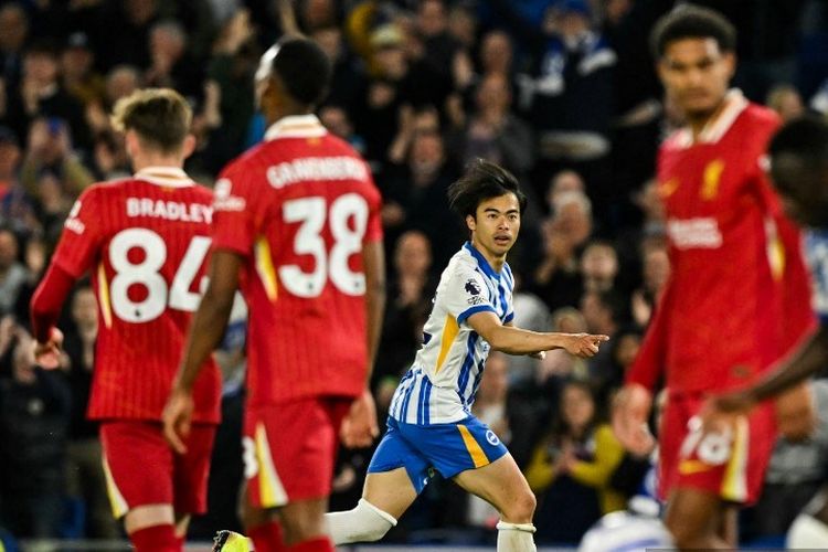 Hasil Brighton Vs Liverpool: Mo Salah Kapten, The Reds Tumbang 2-3