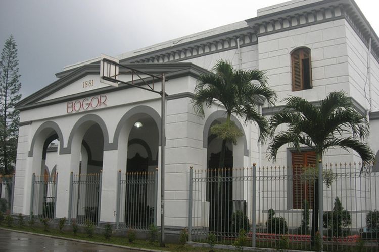 Bangunan di Stasiun Bogor