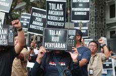 Jurnalis Malang Raya Gelar Aksi Tolak Revisi RUU Penyiaran