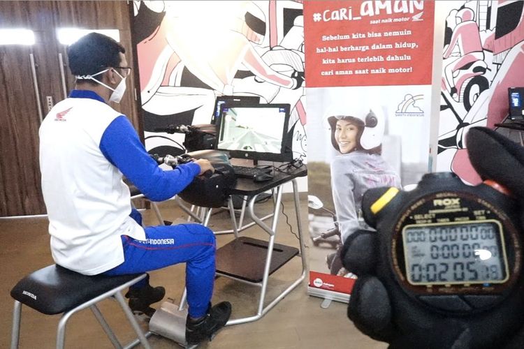DAM envía a los mejores representantes a la competencia de instructores de conducción de seguridad virtual Astra Honda a nivel nacional