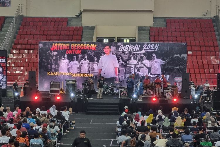 6.000 Warga Jateng Relawan Gibran Ikuti Tasyakuran Putusan MK di GOR Jatidiri Semarang