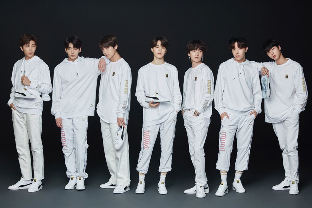 BTS x Puma Basket