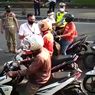Langgar PSBB Bogor, Puluhan Pengendara Dihukum Bersihkan Fasilitas Umum