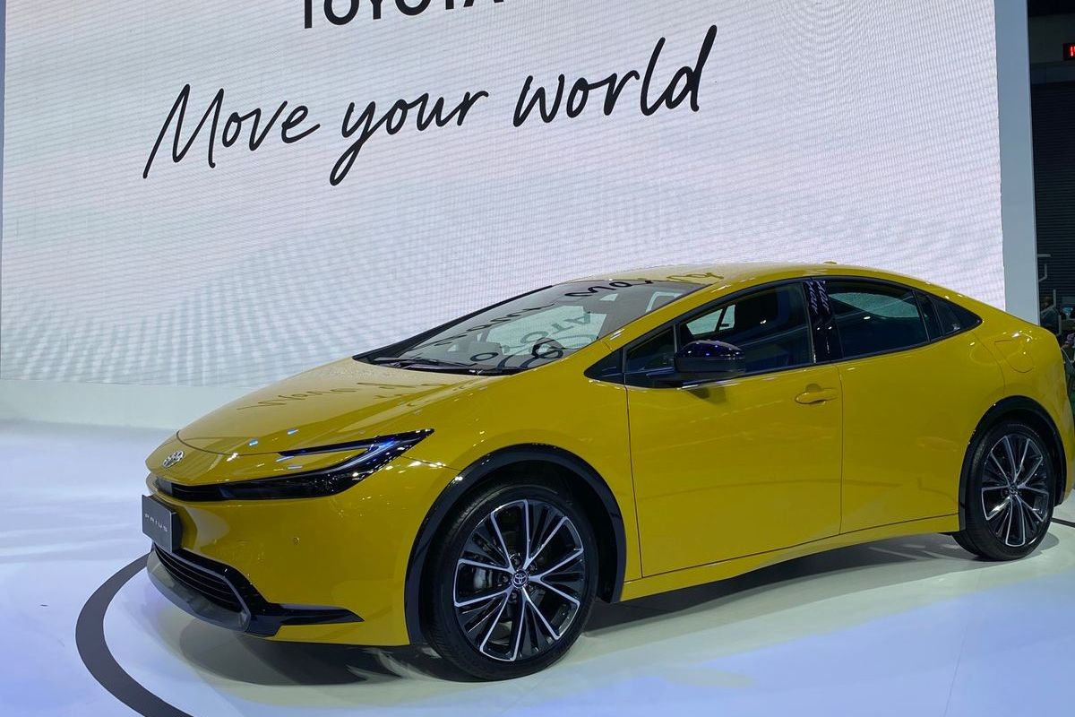 Toyota Prius generasi terbaru di Bangkok Motor Show 2023