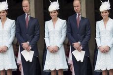 Langgar Aturan, Kate Middleton Kenakan Rok di Atas Lutut 