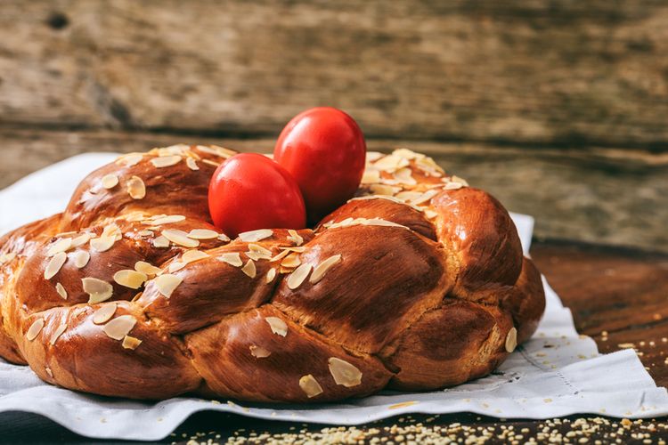 Sajian spesial Paskah ala Yunani, tsoureki