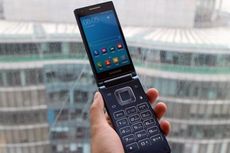 Penampakan Ponsel Android Lipat Samsung