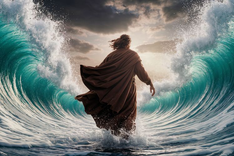 Ilustrasi Mukjizat Nabi Musa AS