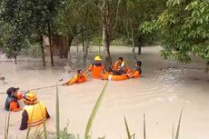Hujan Deras, Air Laut Naik, Banjir 2 Meter Rendam Wilayah Karimun