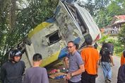 Bus Tetap Dipakai meski Rem Bermasalah, Berakhir Terguling dan 1 Orang Tewas