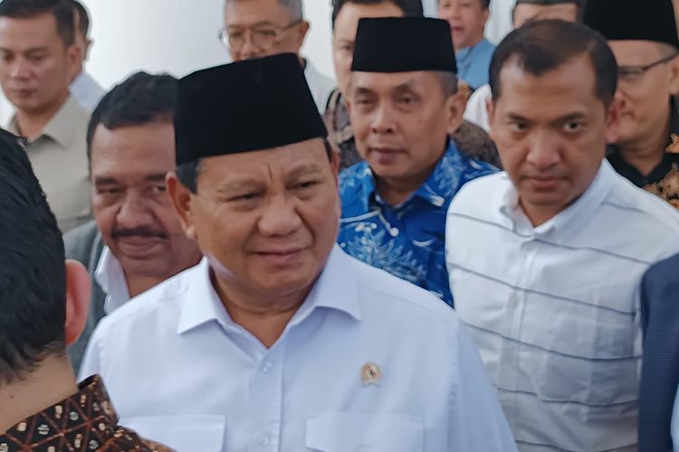 Menteri Pertahanan Republik Indonesia, Prabowo Subianto.