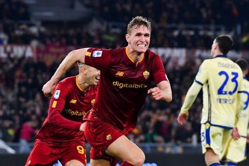 Hasil AS Roma Vs Verona: Menang 1-0, Pasukan Mourinho Nyaman di Zona Liga Champions