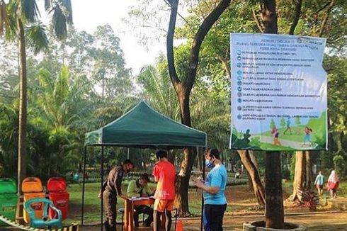 Ini Protokol dan Syarat yang Mesti Dilakukan Pengunjung Taman di Jaksel