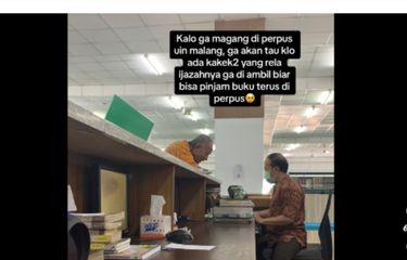 375px x 240px - Viral, Twit soal Kakek Sengaja Tidak Ambil Ijazah demi Bisa Pinjam Buku,  Ini Kata UIN Maulana Malik Ibrahim Halaman all - Kompas.com