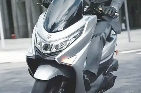 Pesaing Nmax 155 dan PCX 160 dari Suzuki, Pakai Basis Haojue UHR 150