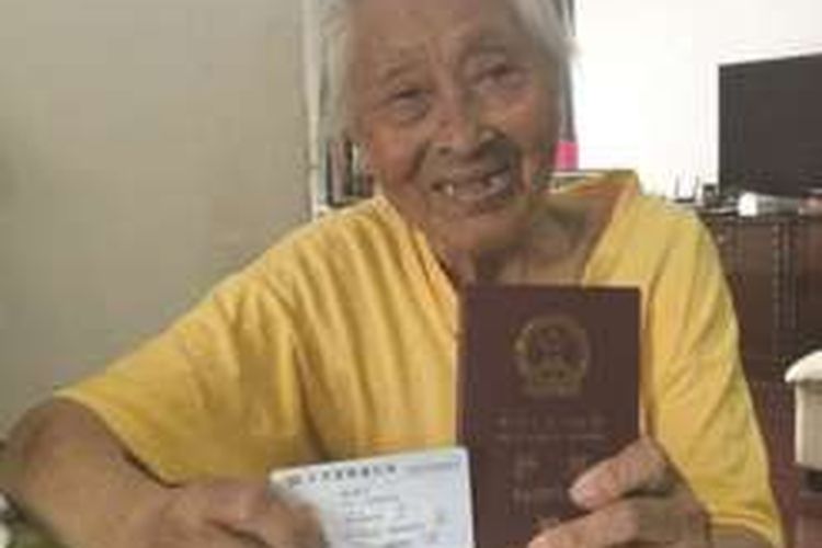Usia bukanlah hambatan bagi Liu Chengxin, nenek berusia 101 tahun asal China. Usai mendapat paspor perdana, dia akan traveling keliling Asia.