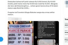 Ramai soal Pungutan Parkir di Stasiun Cimekar Bandung Disebut Dilakukan oleh Pihak Luar, Ini Kata KAI