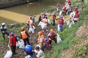 361 Kilogram Sampah Diangkat dari Bantaran Ciliwung, Pencemaran Domestik Jadi Sorotan