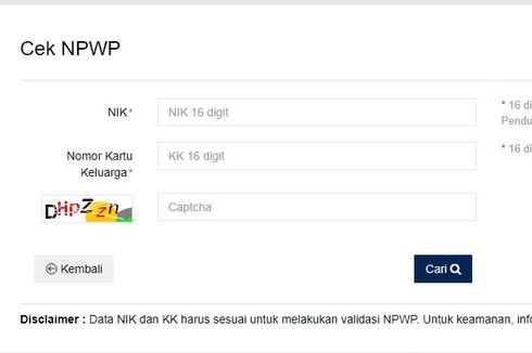 Lupa Nomor NPWP? Ini Cara Cek NPWP dengan NIK Online dan Offline