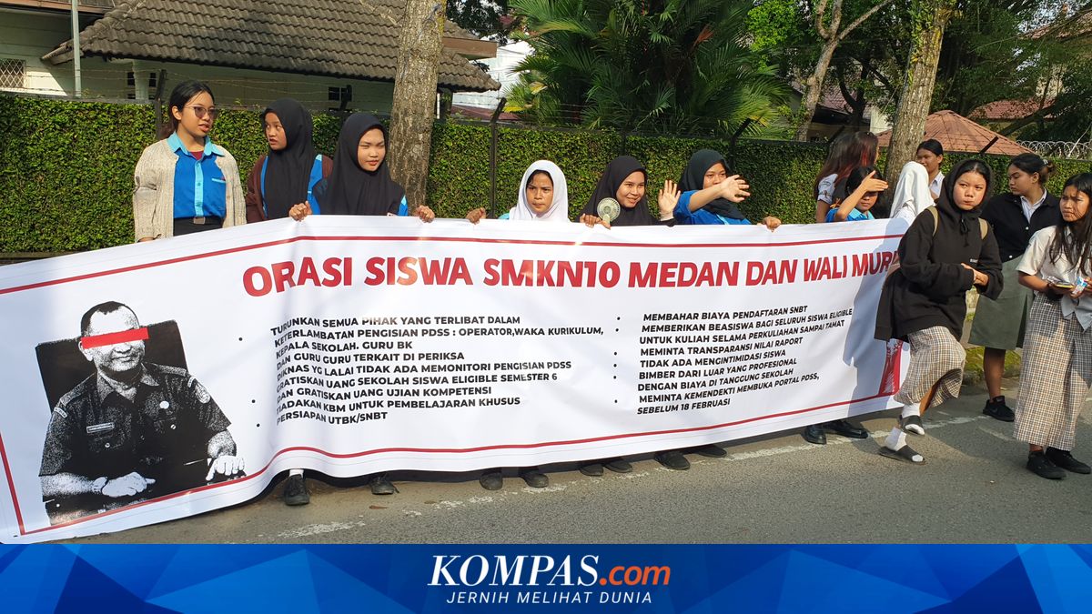 Amarah Ratusan Siswa SMKN 10 Medan Gagal Ikut SNBP: Sok Pintar Pakai E ...