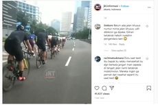 Pesepeda Road Bike Minta Dispensasi Keluar Jalur Sepeda Sudirman-Thamrin Saat Jam Tertentu