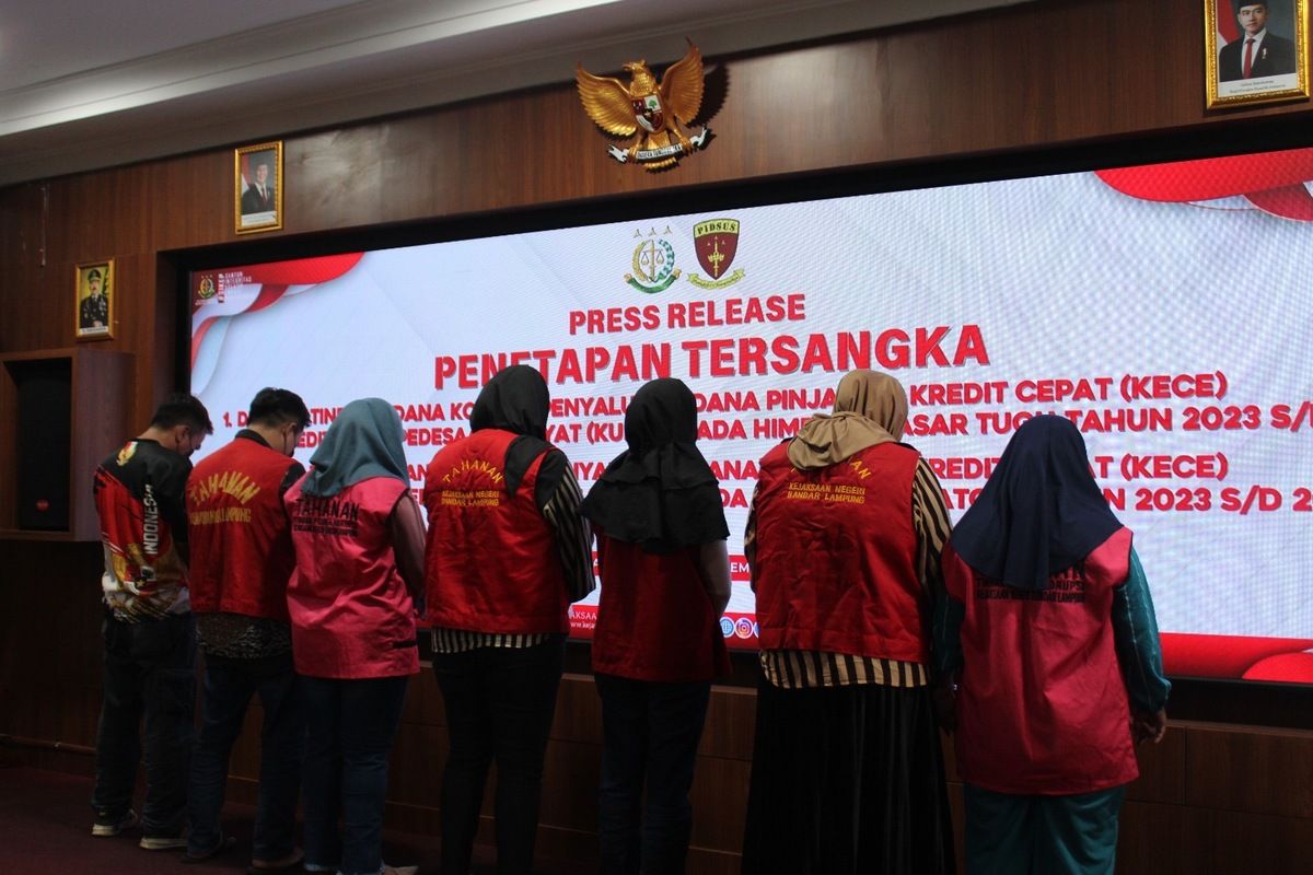 Palsukan 550 Data Nasabah, 8 Orang Pegawai Dua Bank BUMN di Lampung  Tersangka, Rugikan 2,4 Miliar