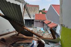 Tiga Kontrakan di Kedaung Tangsel Longsor ke Saluran Air, Warga Harapkan Bantuan Pemkot