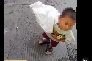 Video Sopir Truk yang Mengubah Nasib Bocah 4 Tahun Pemulung di Cakung