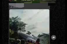 CEK FAKTA: Pesawat Jatuh di Bakan Tampol Karawang Disinformasi